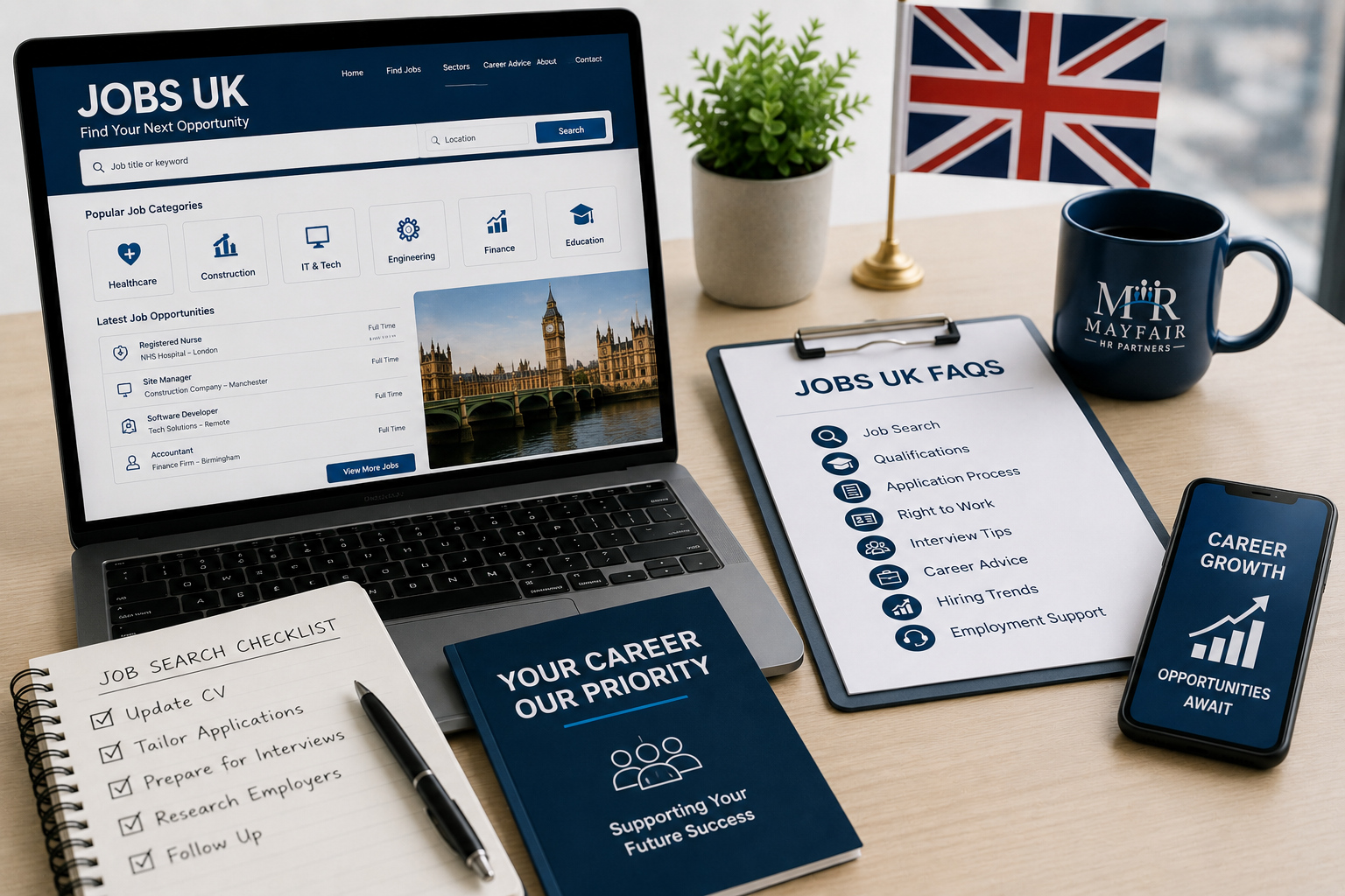 Jobs UK FAQs
