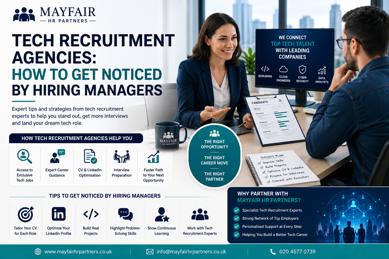Tech Recruitment Agencies: How to Get Noticed by Hiring Managers