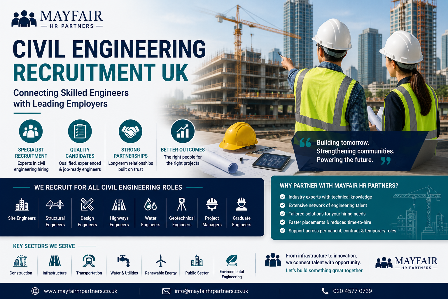 Civil Engineering Recruitment UK: Connecting Skilled Engineers with Leading Employers